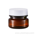 60ml cosmetic plastic green jar